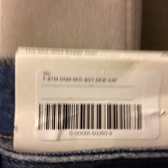 Everlane Women's Way-High® Hourglass Jean in Indigo, Size 33, Cotton/Denim - Picture 5 of 5